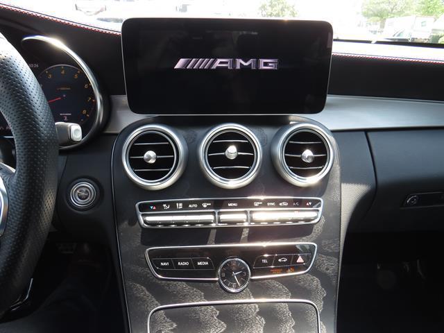 used 2021 Mercedes-Benz AMG C 43 car, priced at $49,995