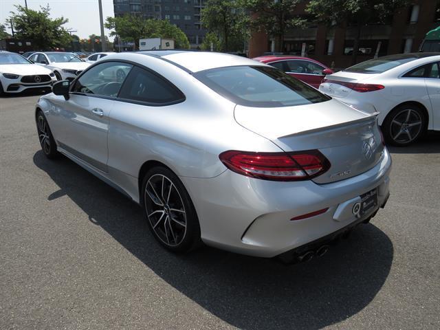 used 2021 Mercedes-Benz AMG C 43 car, priced at $49,995