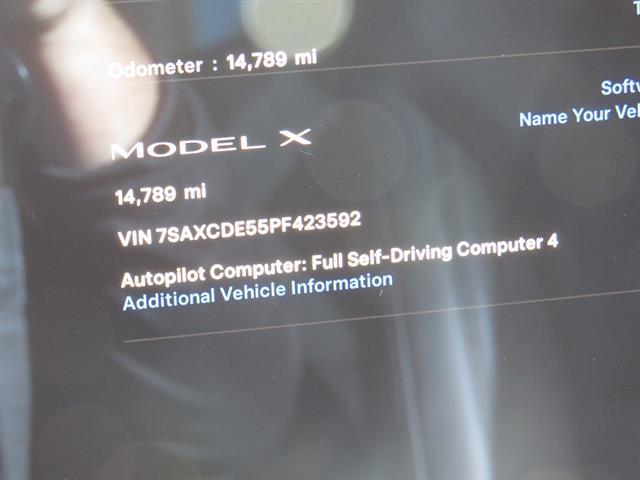 used 2023 Tesla Model X car, priced at $57,995