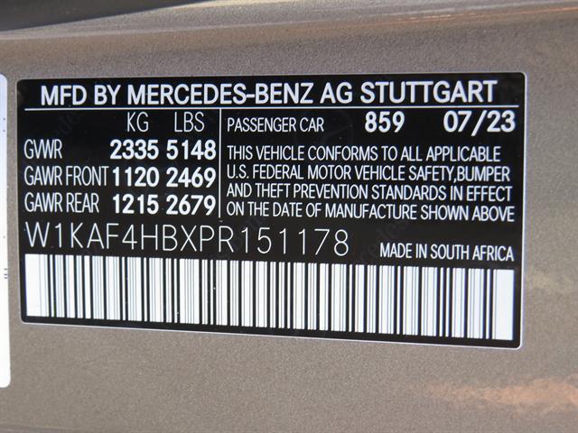 used 2023 Mercedes-Benz C-Class car, priced at $42,995
