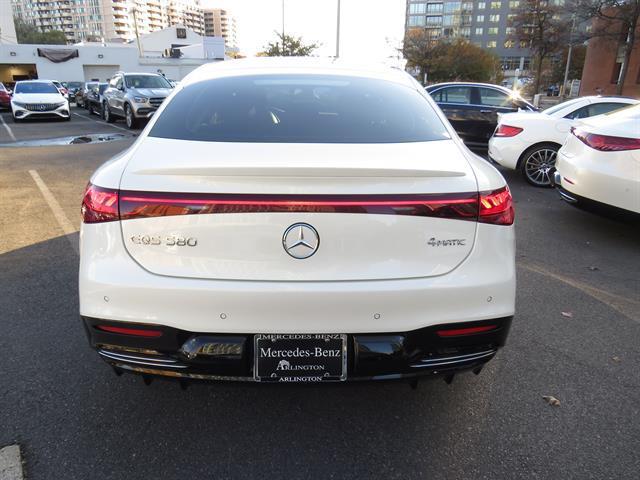 used 2022 Mercedes-Benz EQS 580 car, priced at $63,995