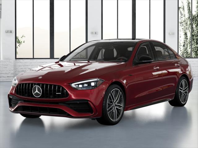 new 2025 Mercedes-Benz AMG C 43 car, priced at $74,995