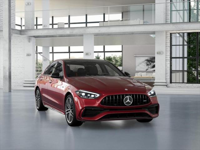 new 2025 Mercedes-Benz AMG C 43 car, priced at $74,995