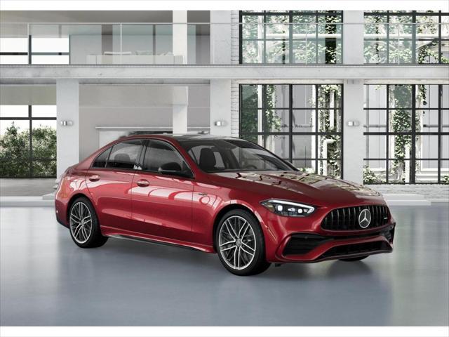 new 2025 Mercedes-Benz AMG C 43 car, priced at $74,995