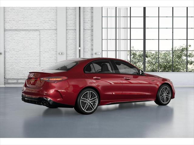 new 2025 Mercedes-Benz AMG C 43 car, priced at $74,995