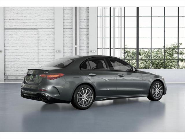 new 2024 Mercedes-Benz AMG C 43 car, priced at $72,575