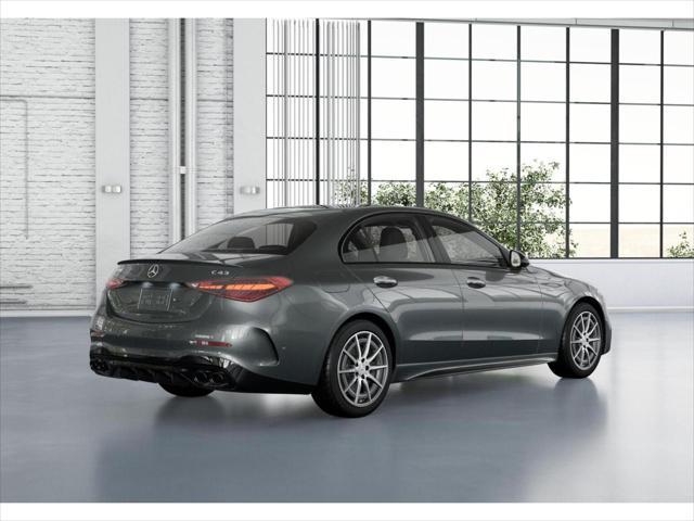 new 2024 Mercedes-Benz AMG C 43 car, priced at $72,575