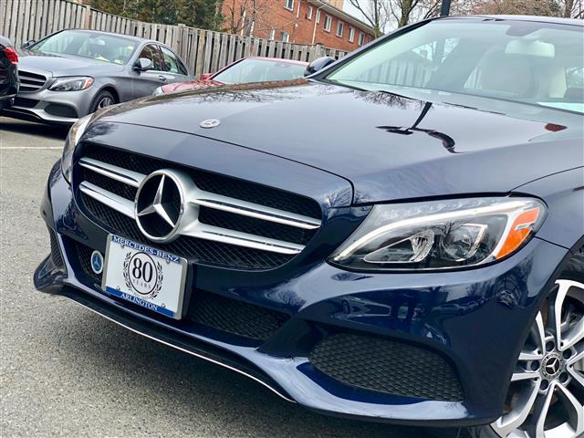 used 2018 Mercedes-Benz C-Class car, priced at $19,995