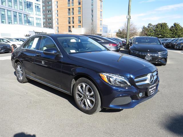 used 2018 Mercedes-Benz C-Class car, priced at $21,995