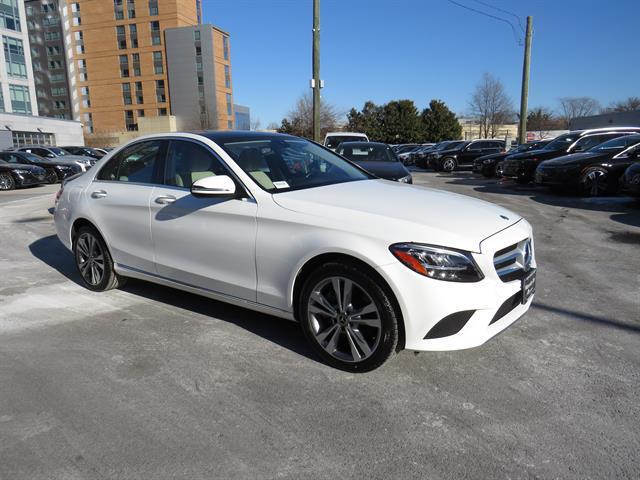 used 2021 Mercedes-Benz C-Class car, priced at $30,995