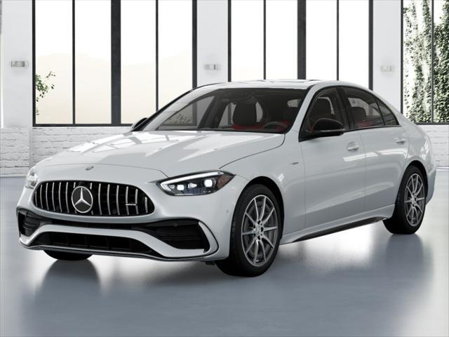 new 2024 Mercedes-Benz AMG C 43 car, priced at $72,325