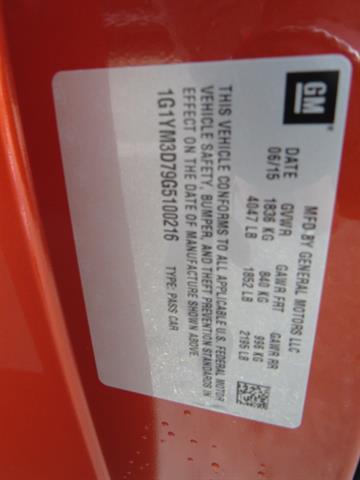 used 2016 Chevrolet Corvette car, priced at $53,995