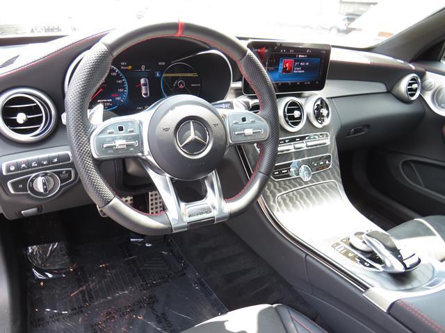 used 2021 Mercedes-Benz AMG C 43 car, priced at $51,995