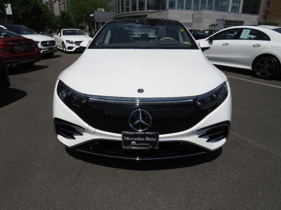 used 2022 Mercedes-Benz EQS 580 car, priced at $76,995