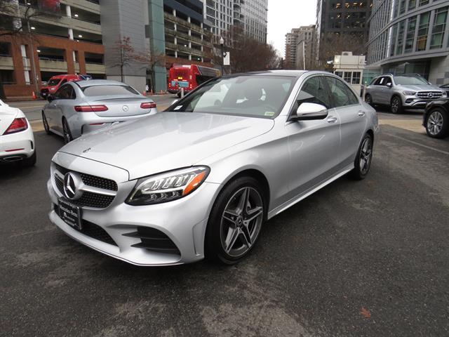 used 2021 Mercedes-Benz C-Class car, priced at $29,995