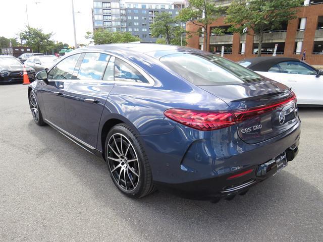 used 2023 Mercedes-Benz EQS 580 car, priced at $69,995
