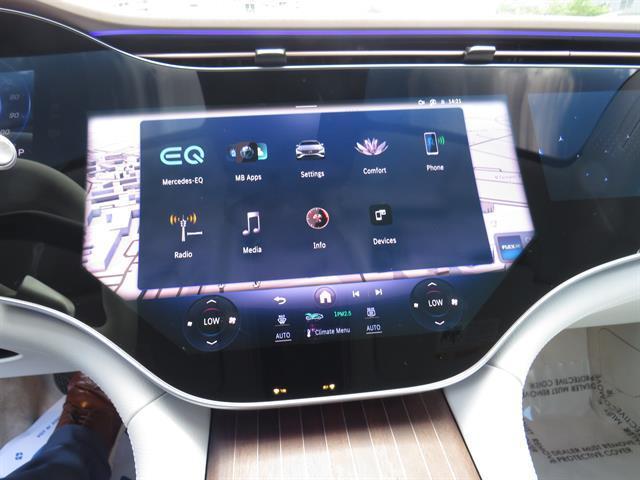 used 2023 Mercedes-Benz EQS 580 car, priced at $69,995