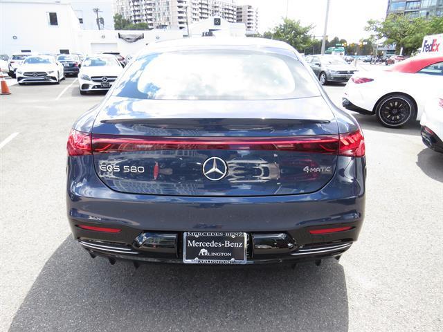 used 2023 Mercedes-Benz EQS 580 car, priced at $69,995