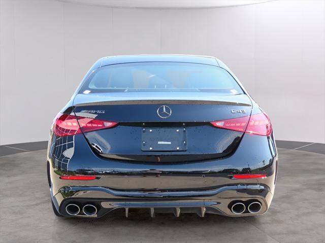 new 2024 Mercedes-Benz AMG C 43 car, priced at $70,100