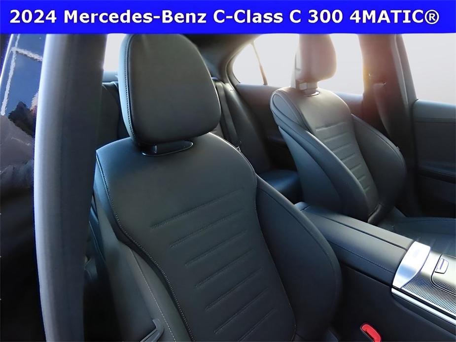 used 2024 Mercedes-Benz C-Class car, priced at $51,900