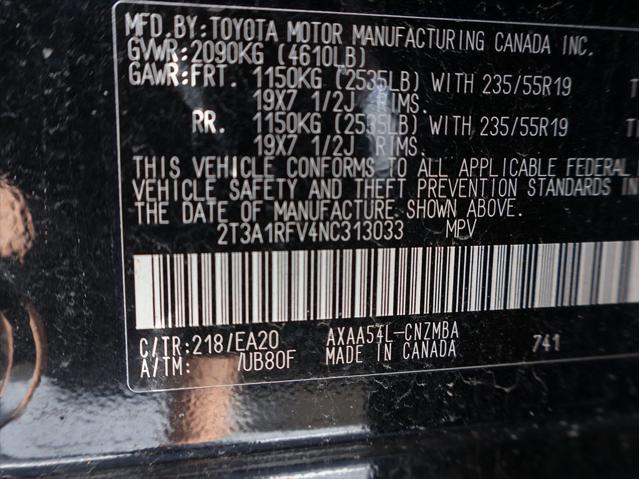 used 2022 Toyota RAV4 car