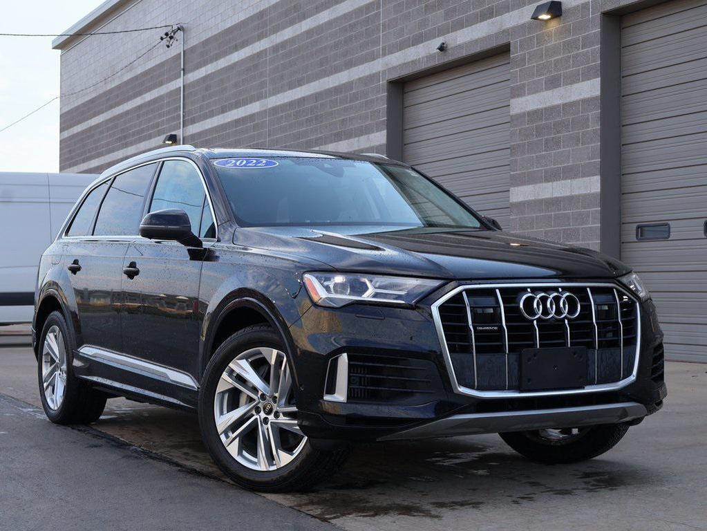 used 2022 Audi Q7 car, priced at $35,990