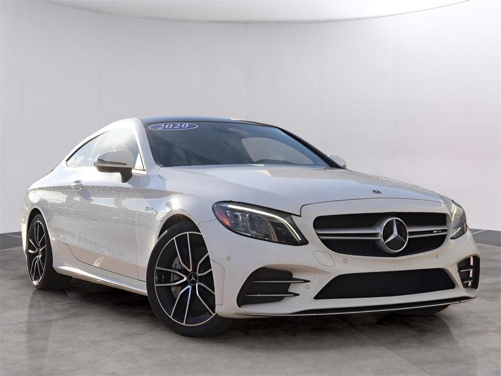 used 2020 Mercedes-Benz AMG C 43 car, priced at $35,990