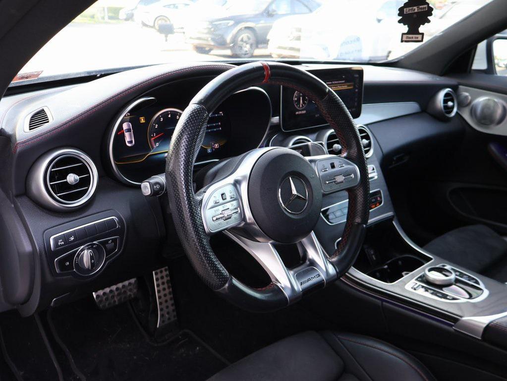 used 2020 Mercedes-Benz AMG C 43 car, priced at $35,990