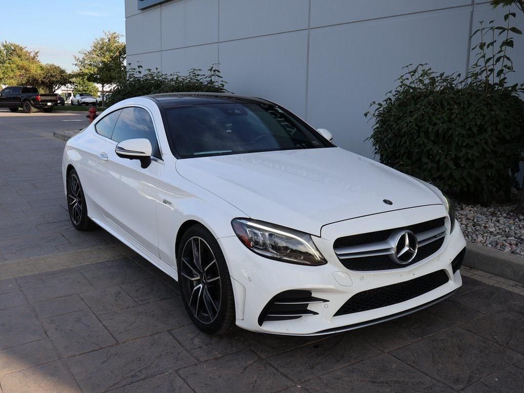 used 2020 Mercedes-Benz AMG C 43 car, priced at $35,990