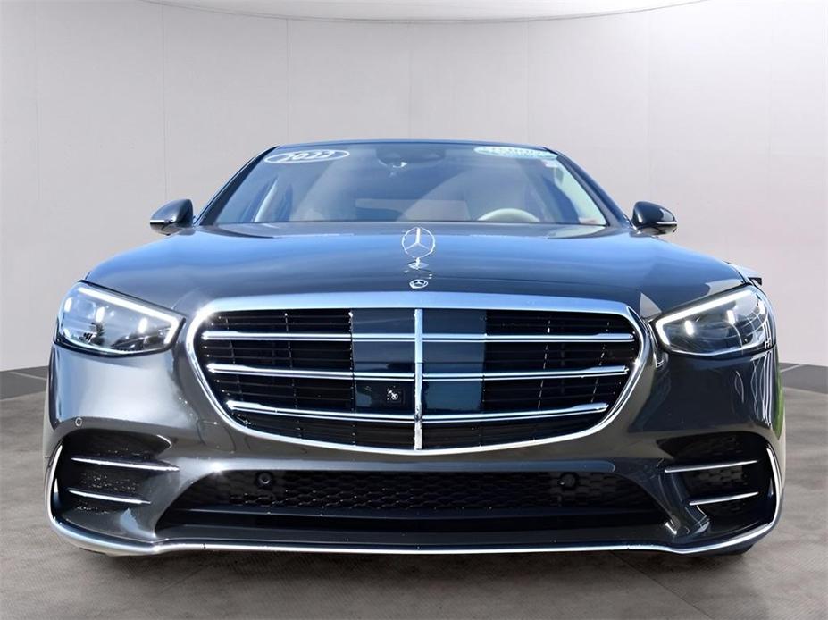 used 2022 Mercedes-Benz S-Class car, priced at $79,900