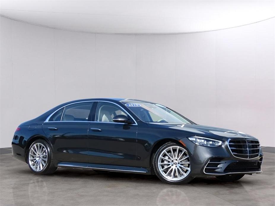 used 2022 Mercedes-Benz S-Class car, priced at $79,900