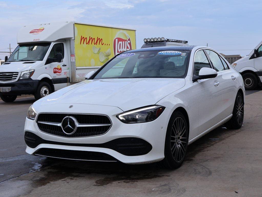 used 2023 Mercedes-Benz C-Class car, priced at $39,990