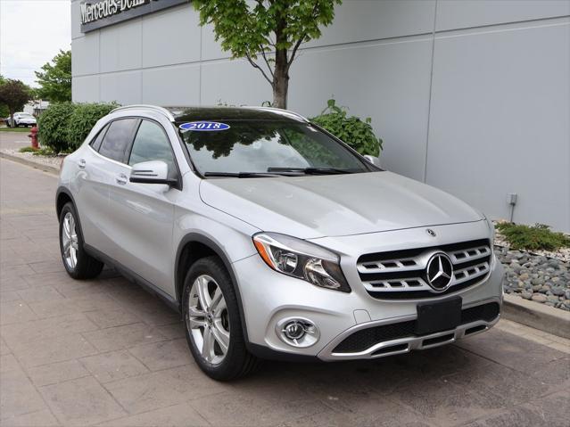 used 2018 Mercedes-Benz GLA 250 car, priced at $17,990