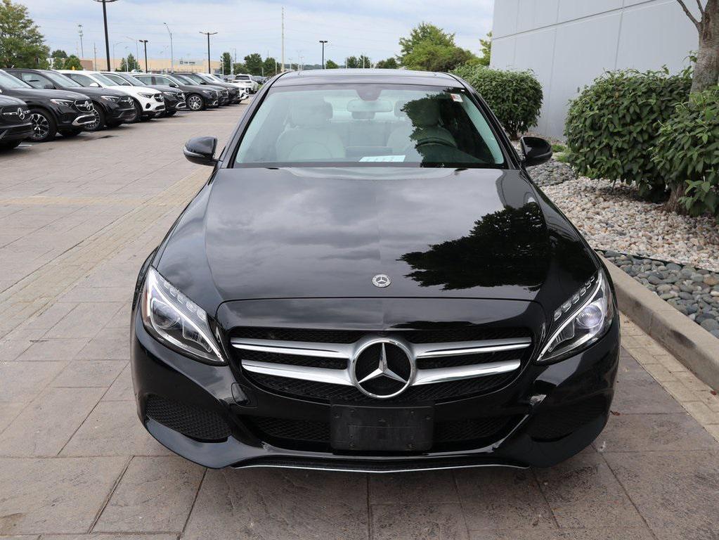 used 2018 Mercedes-Benz C-Class car, priced at $27,990