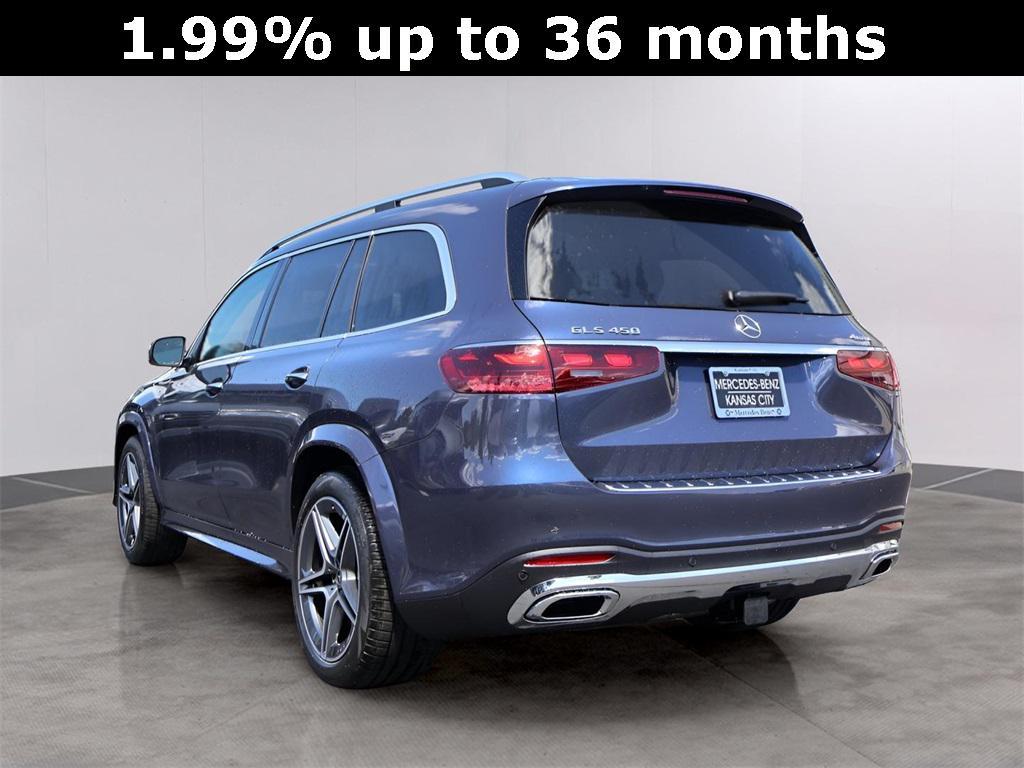 new 2025 Mercedes-Benz GLS 450 car, priced at $99,295