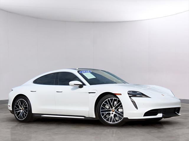 used 2020 Porsche Taycan car, priced at $74,900