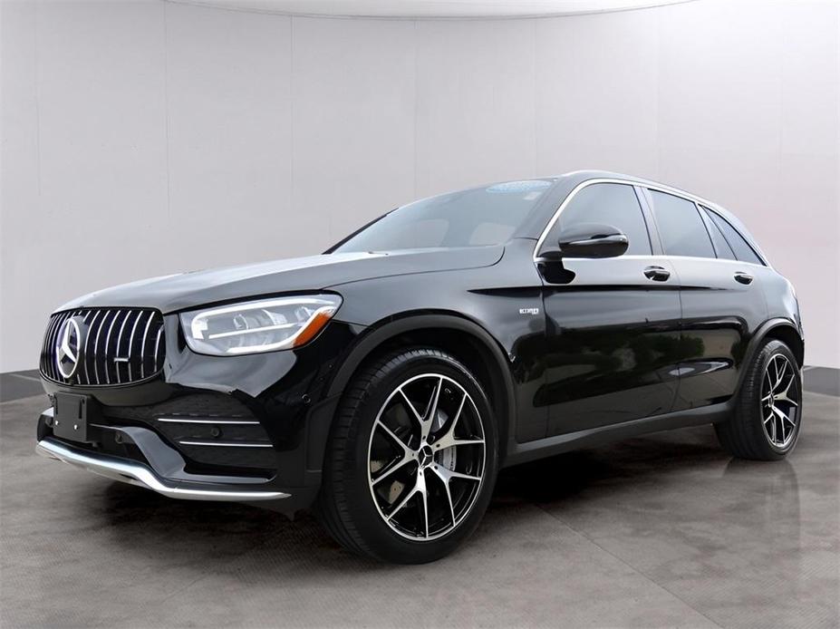 used 2022 Mercedes-Benz AMG GLC 43 car, priced at $53,500