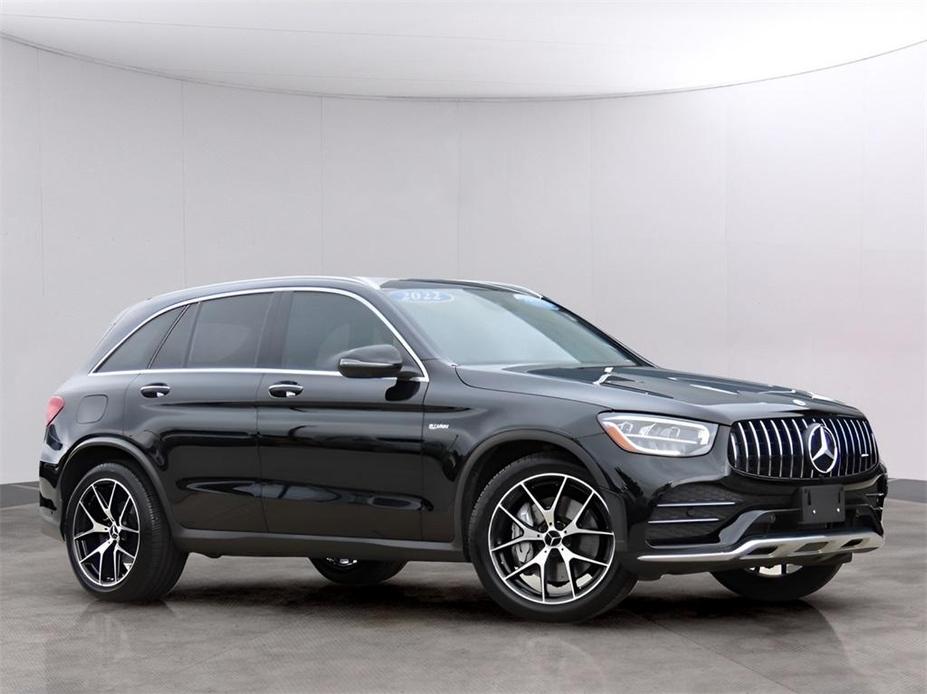 used 2022 Mercedes-Benz AMG GLC 43 car, priced at $53,500