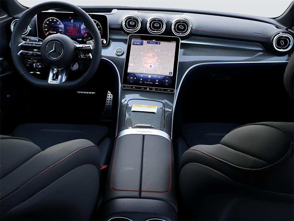 new 2025 Mercedes-Benz AMG C 43 car, priced at $68,085