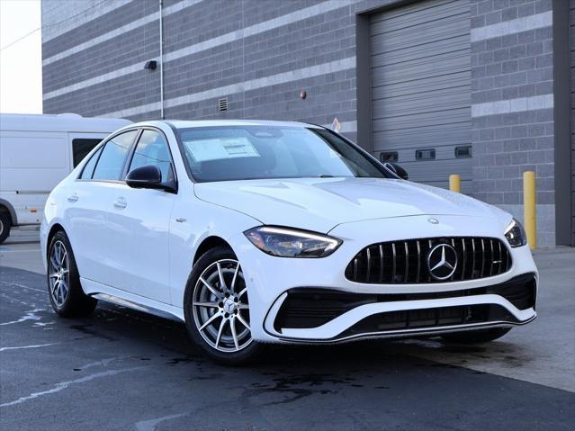 new 2025 Mercedes-Benz AMG C 43 car, priced at $68,085