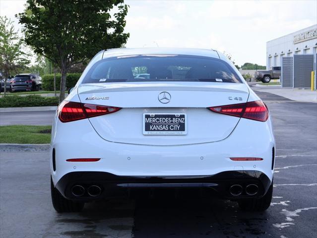 new 2025 Mercedes-Benz AMG C 43 car, priced at $68,085