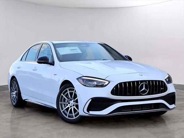new 2025 Mercedes-Benz AMG C 43 car, priced at $68,085