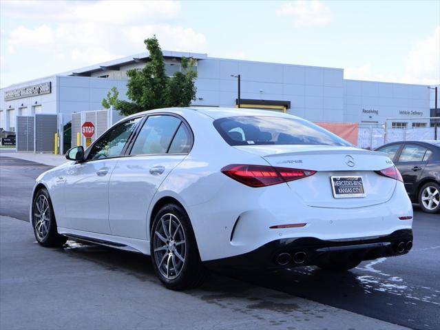 new 2025 Mercedes-Benz AMG C 43 car, priced at $68,085
