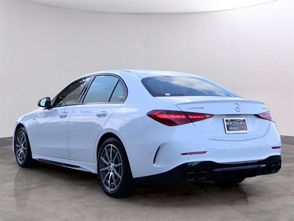 new 2025 Mercedes-Benz AMG C 43 car, priced at $68,085