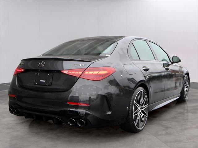 new 2025 Mercedes-Benz AMG C 43 car, priced at $68,930