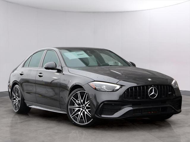 new 2025 Mercedes-Benz AMG C 43 car, priced at $68,930