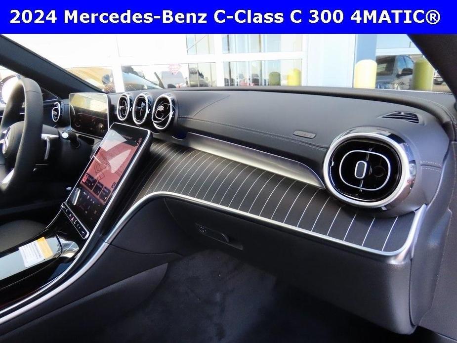 used 2024 Mercedes-Benz C-Class car, priced at $53,900