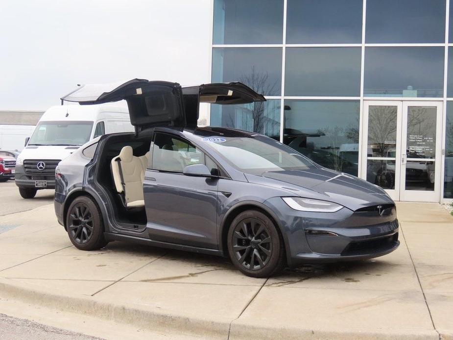 used 2022 Tesla Model X car, priced at $63,900