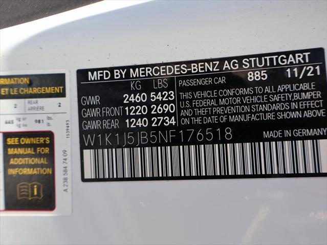 used 2022 Mercedes-Benz E-Class car, priced at $48,490