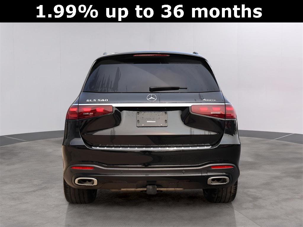 new 2025 Mercedes-Benz GLS 580 car, priced at $129,895